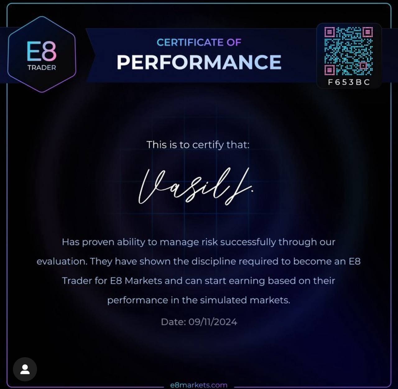 Certificate 3